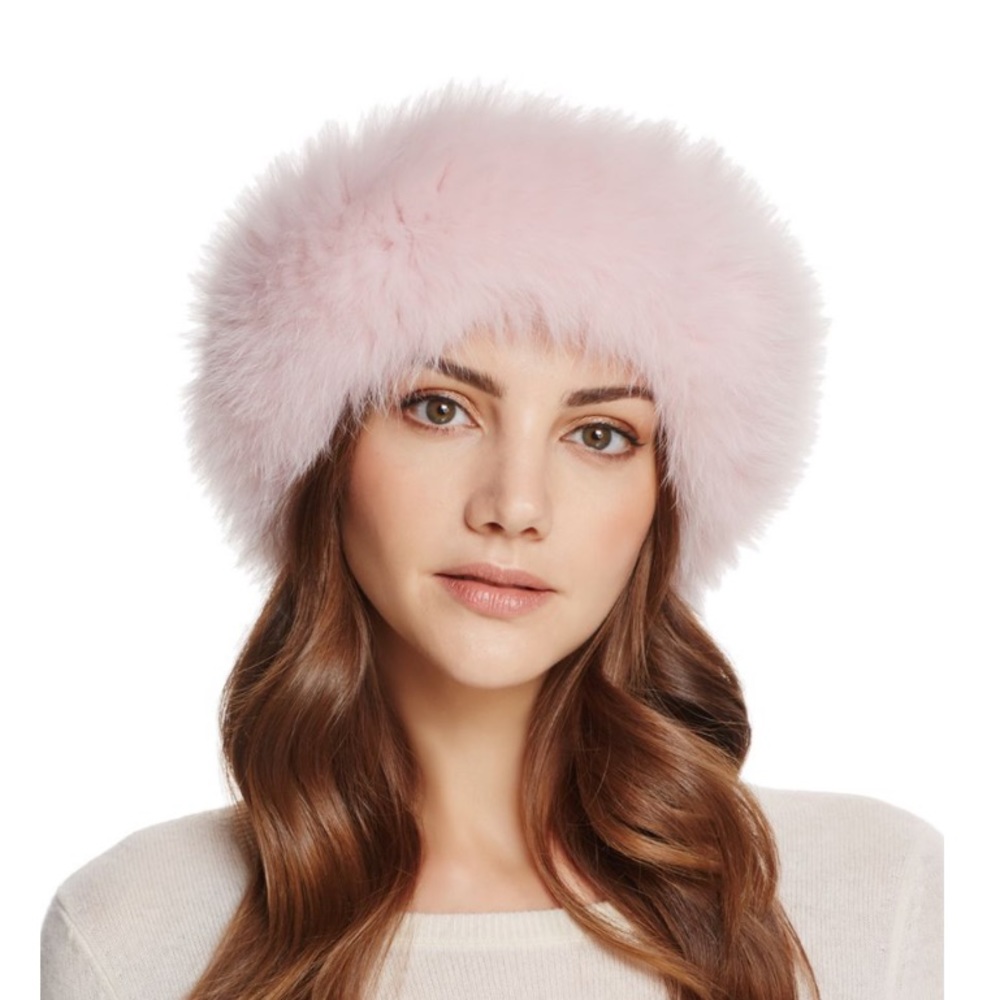 Real fox fur headband NWT